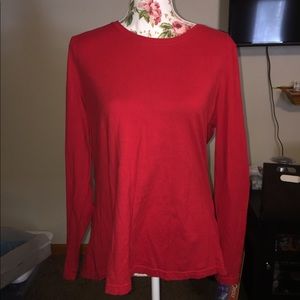 Red long sleeve